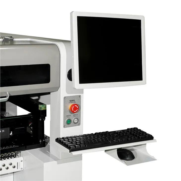 SMT Pick And Place Machine 7000pcs/h Hwt444f High Speed Intelligent Stability High Three Days Delivery Of Wooden Boxes