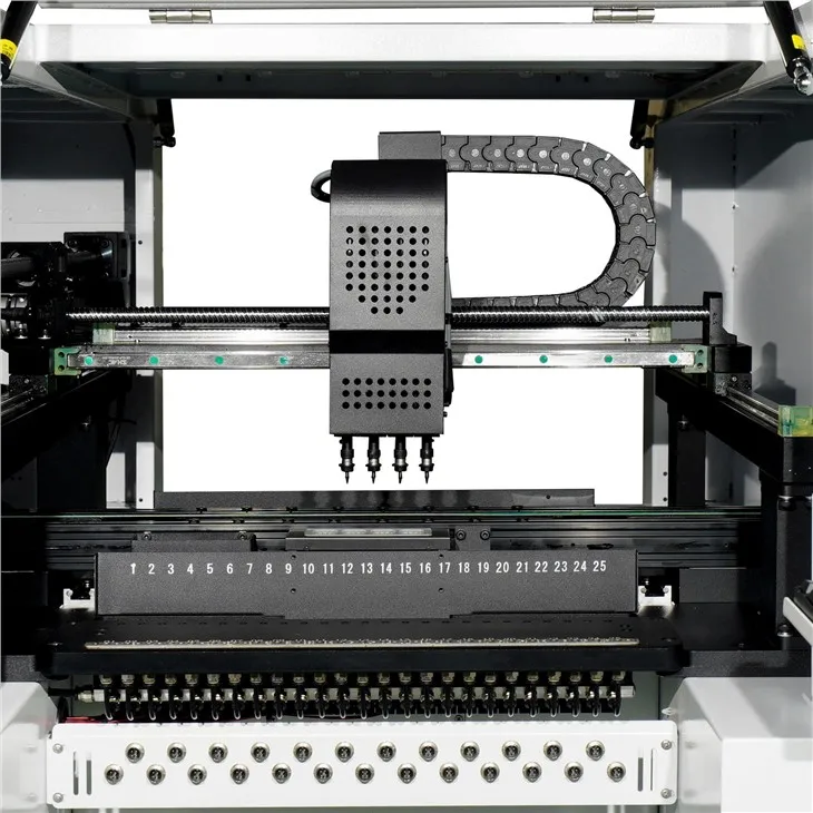 SMT Pick And Place Machine 7000pcs/h Hwt444f High Speed Intelligent Stability High Three Days Delivery Of Wooden Boxes