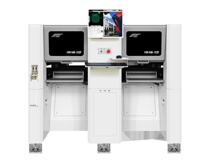 HW-T2-40F Mini Desktop Pick And Place Machine For PCB Prototyping And Small-Batch SMT Assembly